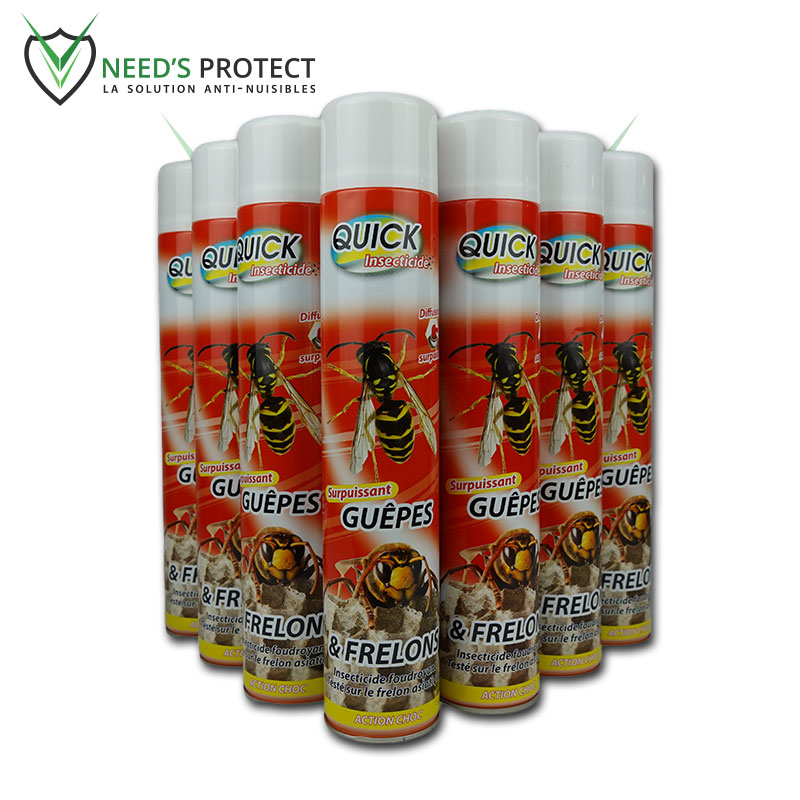 Bombe insecticide Guêpes - Lot de 12